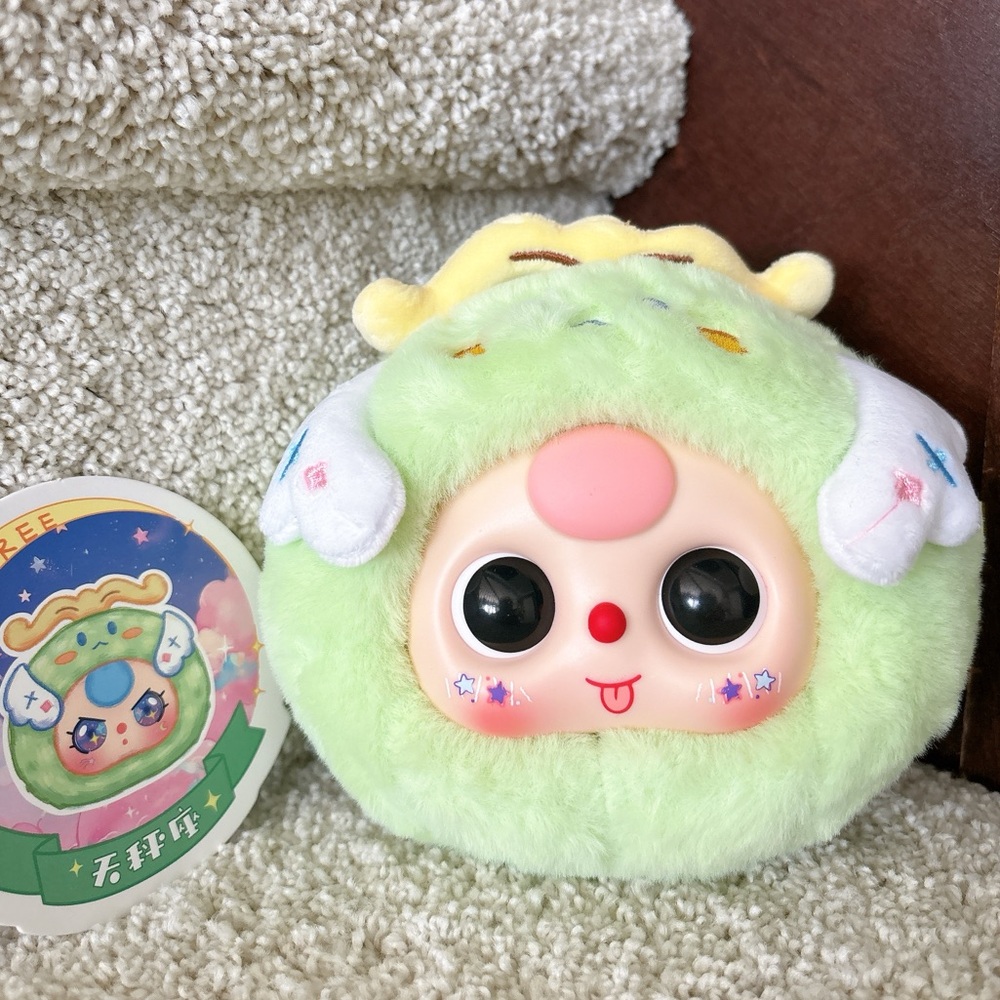 Baby Three Zodiac Series Plush Blind Box | Kawaii Collectible Chinese Zodiac